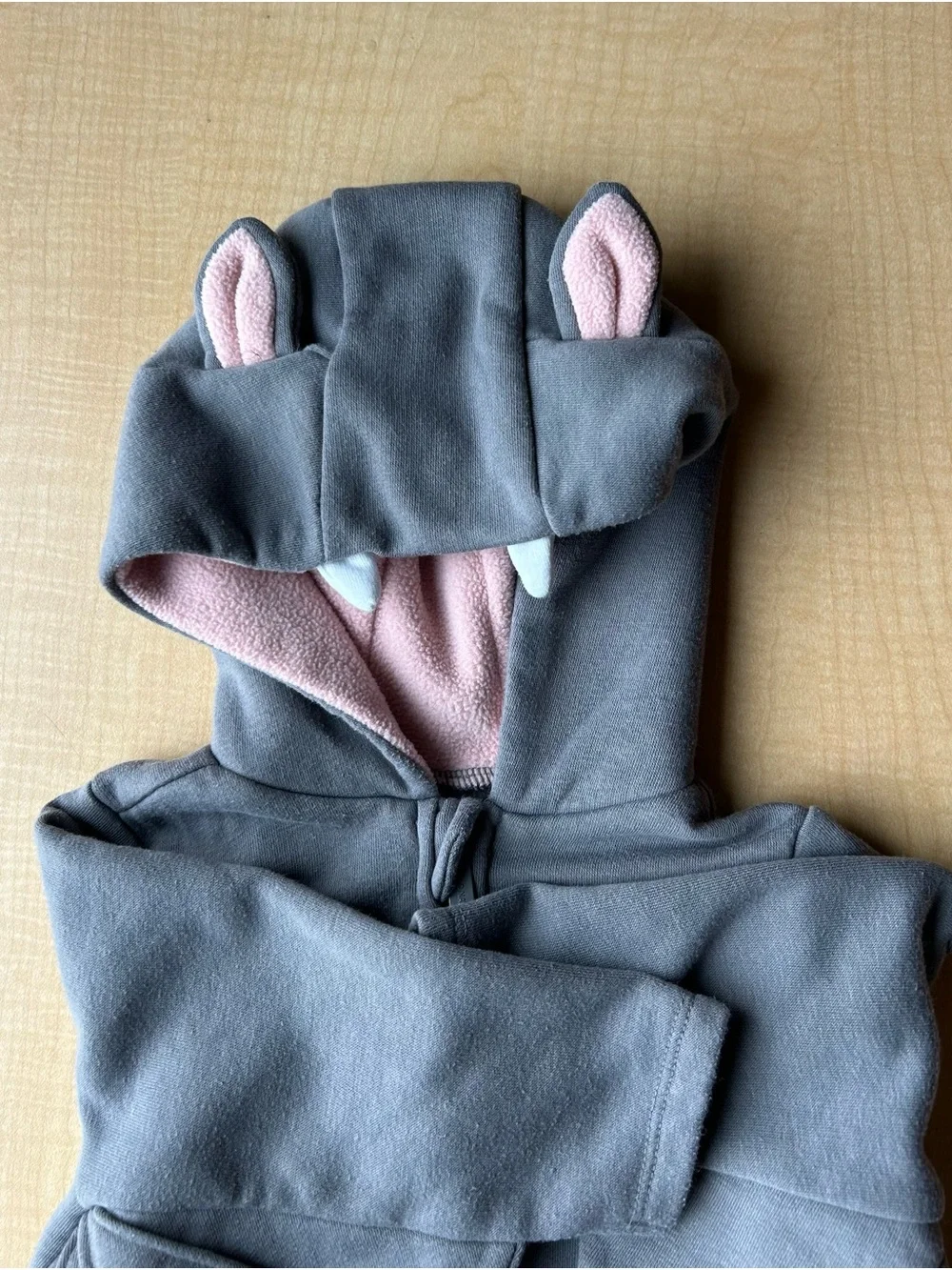 Toddler Bat Halloween Costume 12-18M Adorable Gray Old Navy